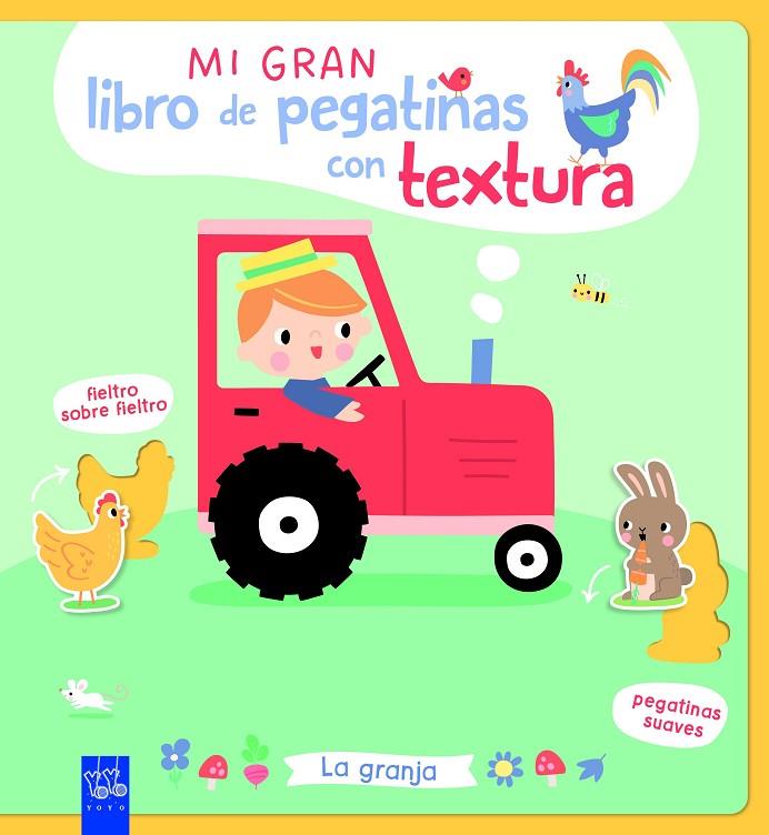 MI GRAN LIBRO DE PEGATINAS CON TEXTURA. LA GRANJA | 9788408312123 | YOYO | Llibreria Online de Tremp