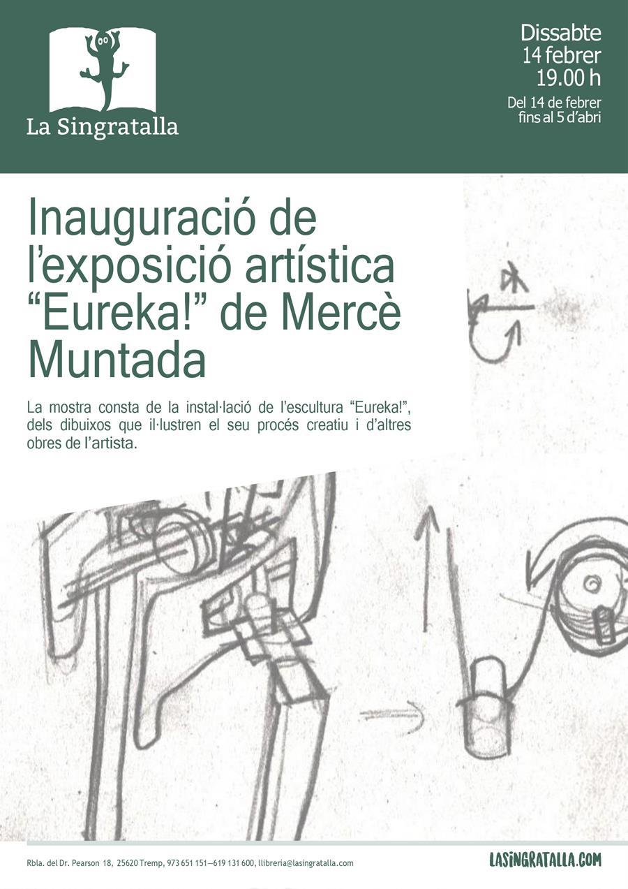 “Eureka!” Inauguració de l’exposició artística de Mercè Muntada Corona - Llibreria Online de Tremp