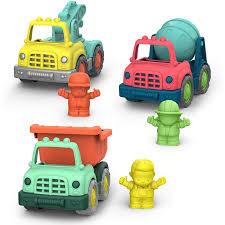 SET DE 3 MINI CAMIONS WONDER WHEELS | 062243439450