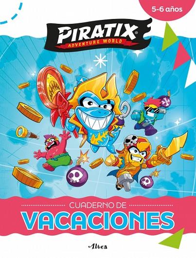 PIRATIX. CUADERNO DE VACACIONES - 5-6 AÑOS | 9788448873653 | MAGICBOX | Llibreria Online de Tremp