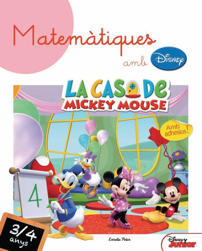 MATEMÀTIQUES AMB DISNEY! 3/4 ANYS | 9788499324722 | DIVERSOS AUTORS