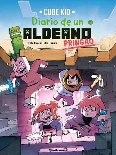 MINECRAFT. DIARIO DE UN ALDEANO PRINGAO. CÓMIC 11 | 9788408308997 | CUBE KID | Llibreria Online de Tremp