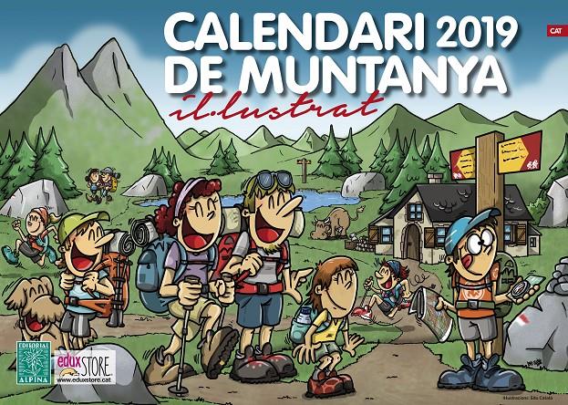 CALENDARI IL·LUSTRAT DE MUNTANYA | 9788480907545