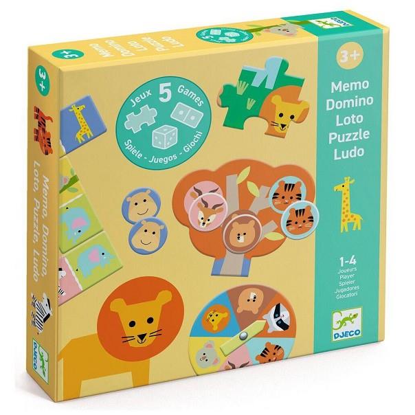 PUZLE EDUCATIU ANIMALS SALVATGES | 3070900082762 | Llibreria Online de Tremp