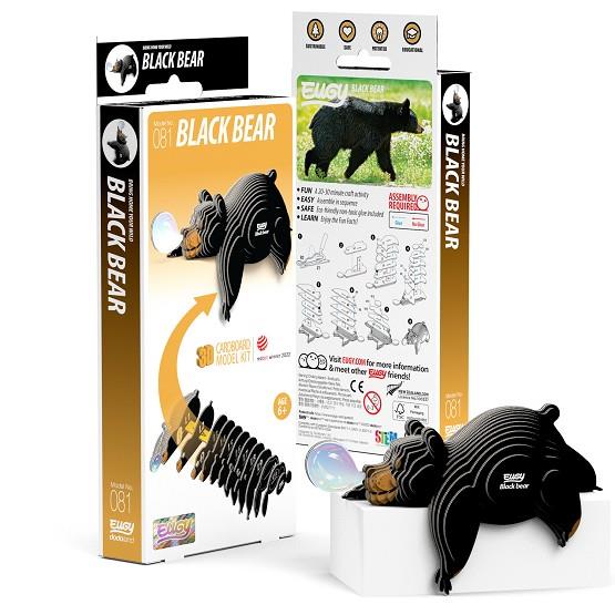 FIGURA 3D CARTRÓ BLACK BEAR  | 9421036940008