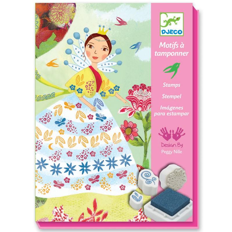 SEGELLS DONZELLES BELLES FLORS | 3070900087835 | DJECO | Llibreria Online de Tremp