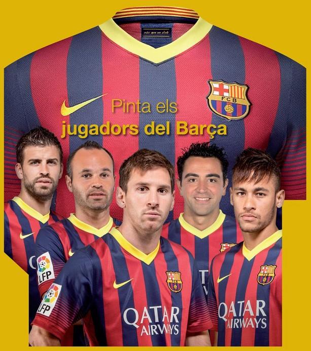 PINTA ELS JUGADORS DEL BARÇA! | 9788490572573 | ANDRÉS MARIANI/BATEC, S. L. PRODUCCIONES | Llibreria Online de Tremp