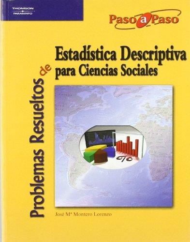 PROBLEMAS RESUELTOS DE ESTADISTICA DESCRIPTIVA (CIEN. SOC.) | 9788497326599 | MONTERO, JUAN MANUEL | Llibreria Online de Tremp