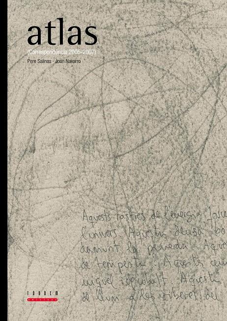 ATLAS CORRESPONDENCIA 2005-2007 | 9788481318241 | Llibreria Online de Tremp