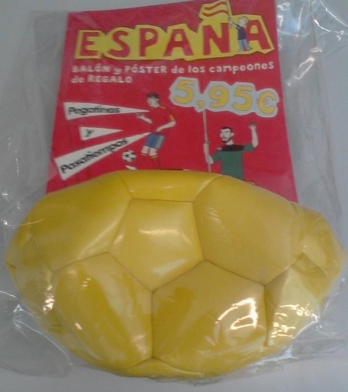 CUADERNO ESPAÑA + BALON | 9788467545081
