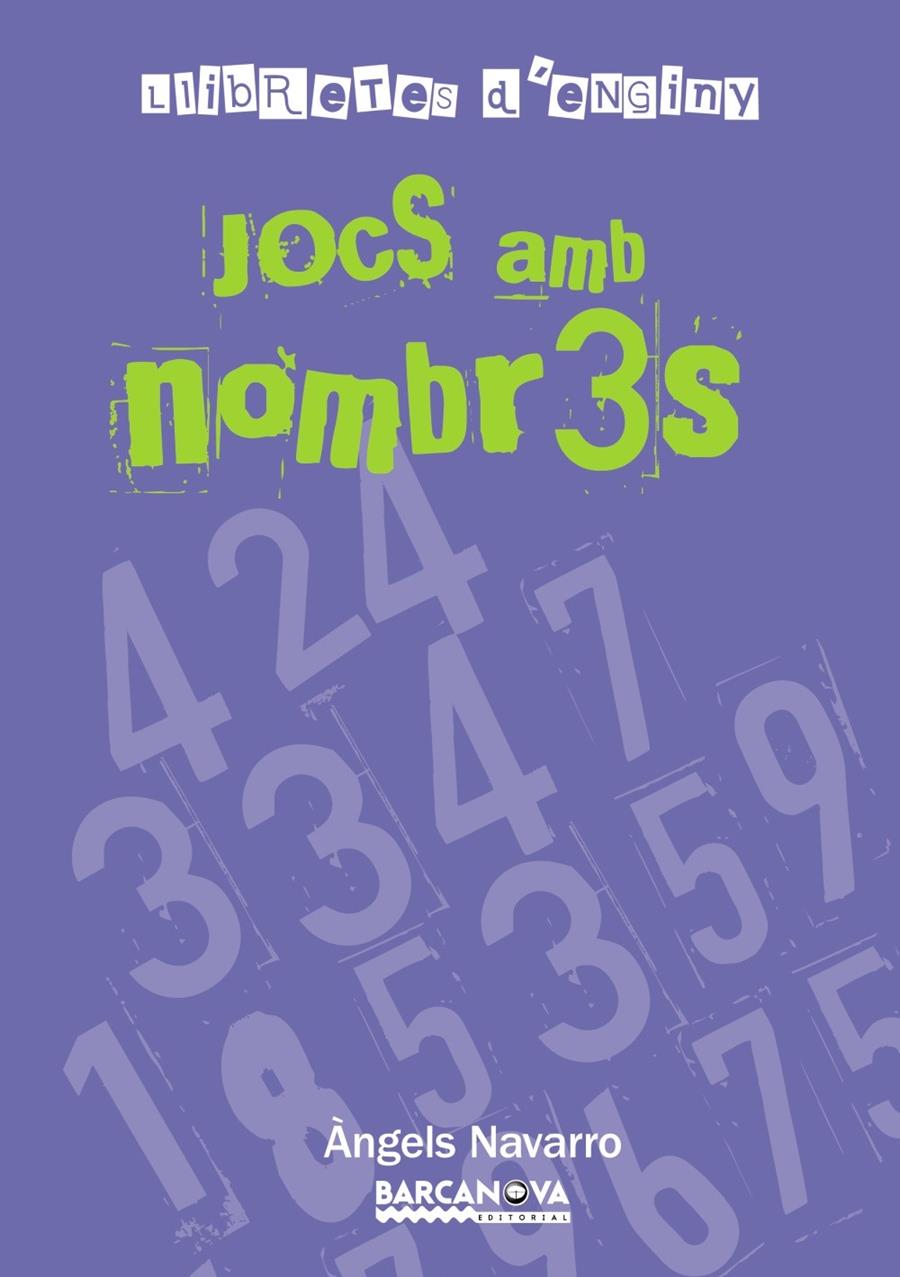 LLIBRETES D ' ENGINY. JOCS AMB NOMBRES | 9788448928223 | NAVARRO, ÀNGELS