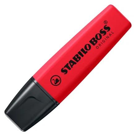 RETOLADOR FLUORESCENT STABILO BOSS ORIGINAL VERMELL REIAL | 4006381624251 | Llibreria Online de Tremp