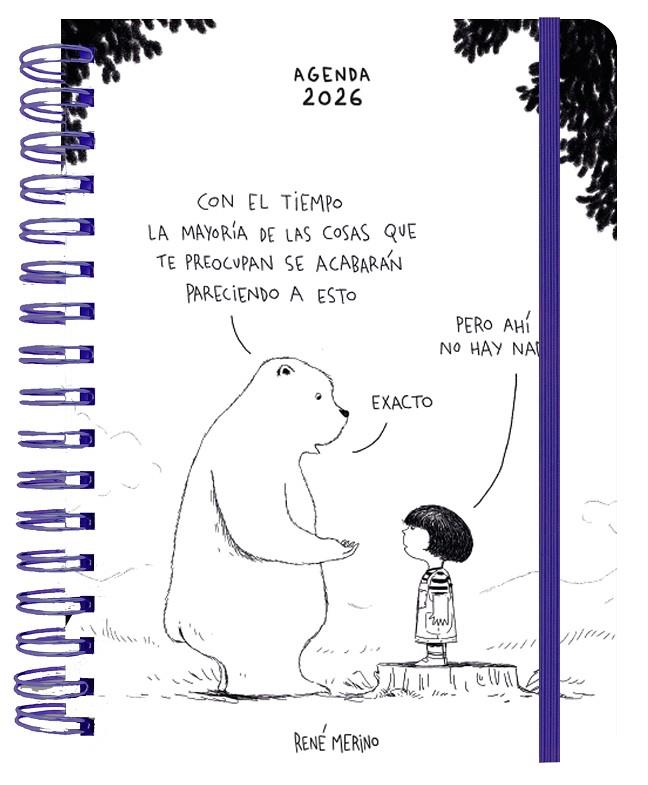 AGENDA ANUAL SEMANAL 2026 RENÉ MERINO | 9788419215666 | MERINO, RENÉ | Llibreria Online de Tremp