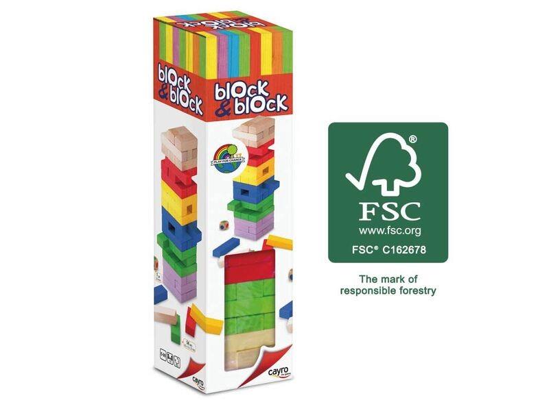 BLOCK A BLOCK TORRE COLORS | 8422878608591