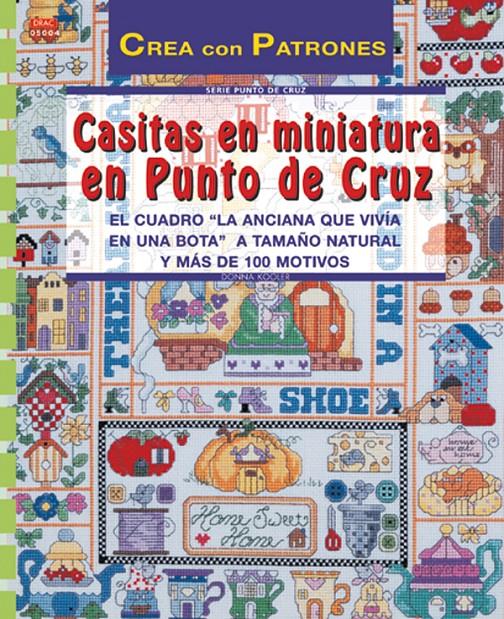 CASITAS EN MINIATURA EN PUNTO DE CRUZ | 9788495873873 | KOOLER, DONNA