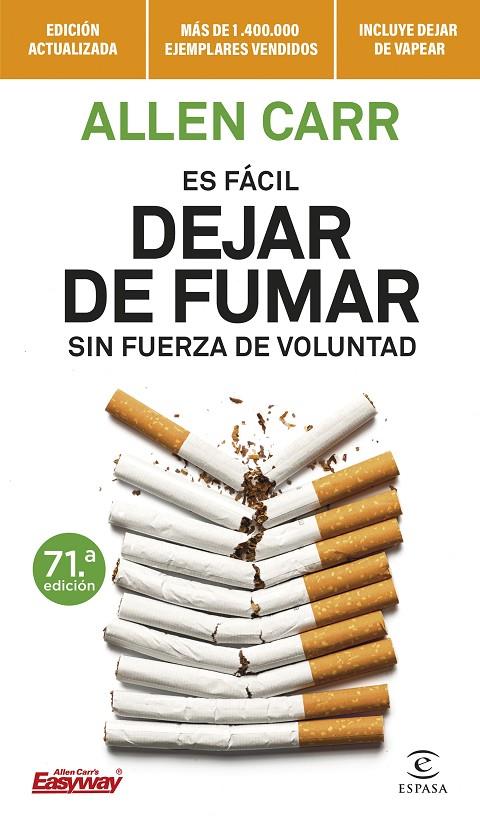 ES FÁCIL DEJAR DE FUMAR SIN FUERZA DE VOLUNTAD | 9788467070590 | CARR, ALLEN | Llibreria Online de Tremp