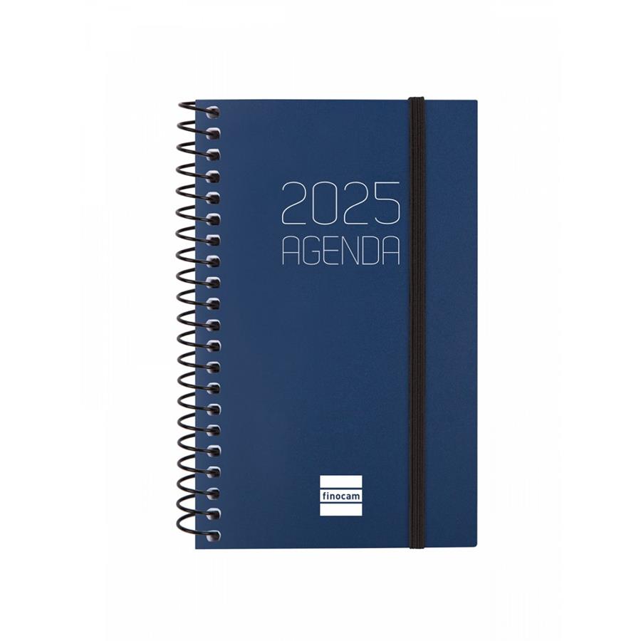 AGENDA ESPIRAL OPAQUE 2025 BLAU | 8422952386223 | Llibreria Online de Tremp