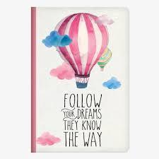 LLIBRETA LEGAMI GRAN FRASE SEGUEIX ELS TEUS SOMNIS | 8056304485540