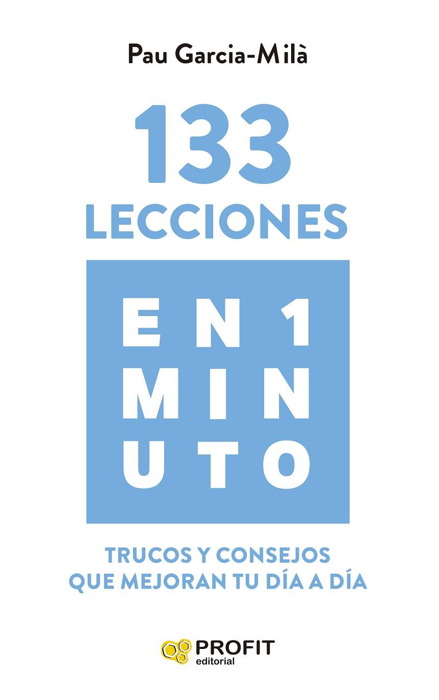 133 LECCIONES EN 1 MINUTO | 9788419212740 | GARCIA-MILÀ, PAU | Llibreria Online de Tremp