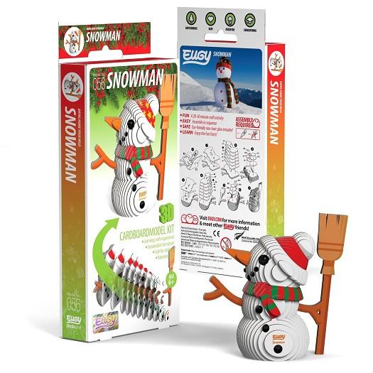 FIGURA 3D CARTRÓ SNOWMAN | 9421035150590
