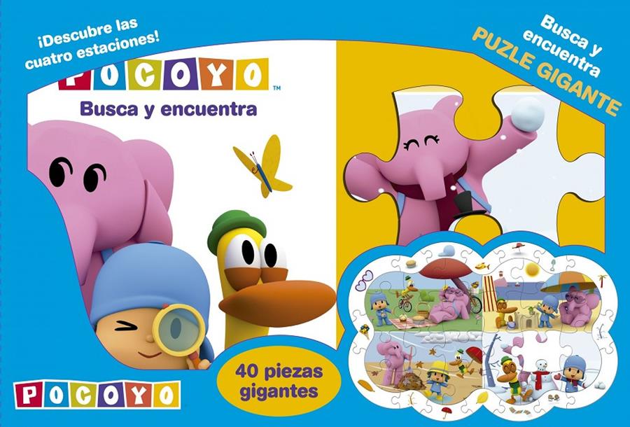 POCOYÓ. BUSCA Y ENCUENTRA. PUZLE GIGANTE | 9788408154112 | ZINKIA ENTERTAINMENT, S. A. | Llibreria Online de Tremp