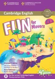 FUN FOR MOVERS STUDENT'S BOOK WITH ONLINE ACTIVITIES WITH AUDIO AND HOME FUN BOO | 9781316617533 | ROBINSON, ANNE/SAXBY, KAREN | Llibreria Online de Tremp