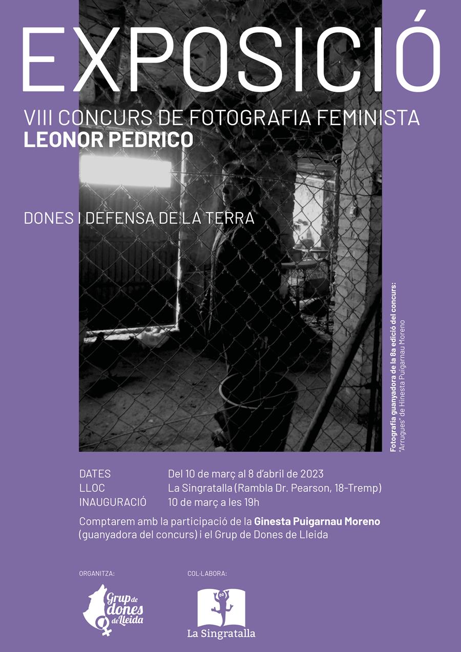 EXPOSICIÓ VIII CONCURS DE FOTOGRAFIA FEMINISTA LEONOR PEDRICO - Llibreria Online de Tremp