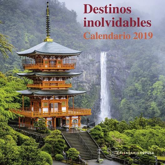 CALENDARIO DESTINOS INOLVIDABLES 2019 | 9788448024734 | AA. VV. | Llibreria Online de Tremp