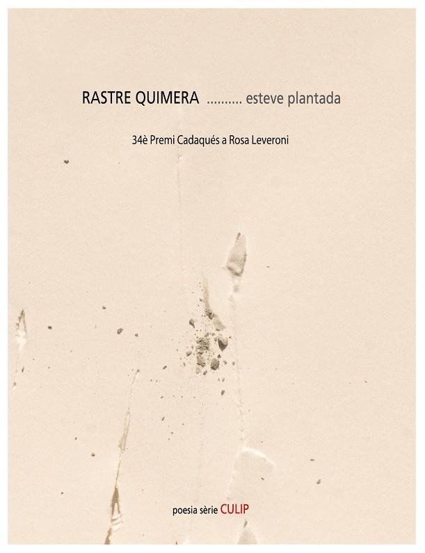 RASTRE QUIMERA | 9788481289664 | Llibreria Online de Tremp