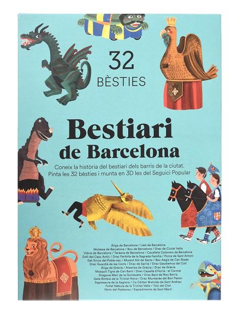 BESTIARI DE BARCELONA. 32 BÈSTIES | 9788491563747 | ALONSO CRUZET, NICOLÀS/BERLOSO CLARÀ, LAIA | Llibreria Online de Tremp