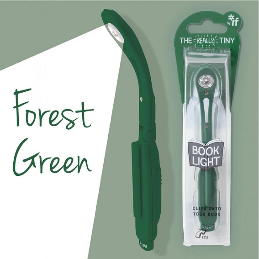 LAMPARETA LECTURA TINY BOOK LIGHT FOREST GREEN | 5035393051204 | Llibreria Online de Tremp