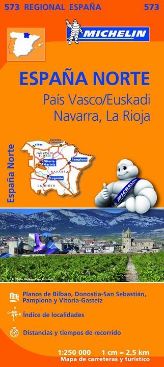 MAPA REGIONAL PAÍS VASCO/EUSKADI, NAVARRA, LA RIOJA | 9782067184206 | VARIOS AUTORES | Llibreria Online de Tremp