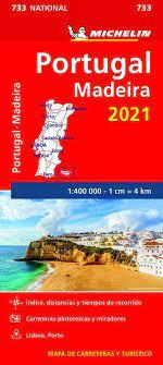 MAPA NACIONAL PORTUGAL/MADEIRA 733/2024 | 9782067262614