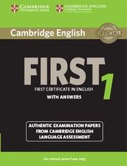 CAMBRIDGE ENGLISH FIRST 1 FOR REVISED EXAM FROM 2015 STUDENT'S BOOK WITH ANSWERS | 9781107695917 | CAMBRIDGE ENGLISH LANGUAGE ASSESSMENT