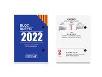 2022 * BLOC BUFFET INGRAF (10200) CATALÀ | 8422725524340 | Llibreria Online de Tremp