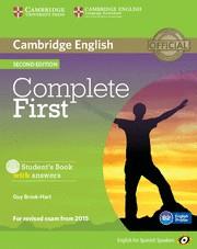 COMPLETE FIRST ST+KEY+CD SPANISH SPEAKERS | 9788483238158 | VV.AA. | Llibreria Online de Tremp