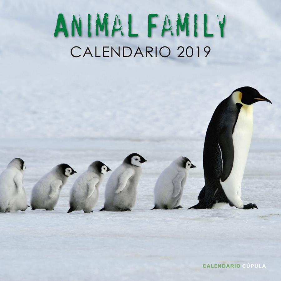 CALENDARIO ANIMAL FAMILY 2019 | 9788448024703 | AA. VV. | Llibreria Online de Tremp