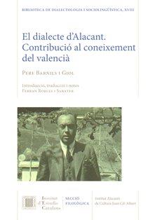 EL DIALECTE D'ALACANT | 9788499651576 | BARNILS I GIOL, PERE | Llibreria Online de Tremp