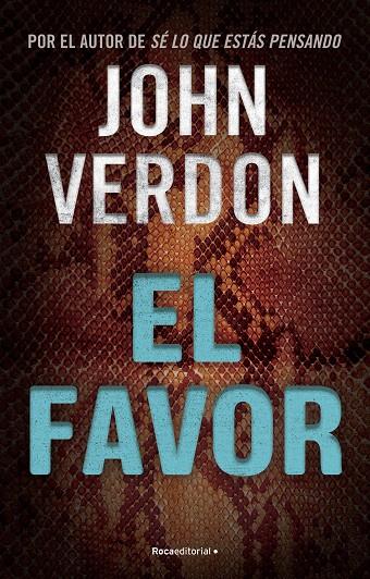 EL FAVOR (SERIE DAVE GURNEY 8) | 9788419283726 | VERDON, JOHN | Llibreria Online de Tremp