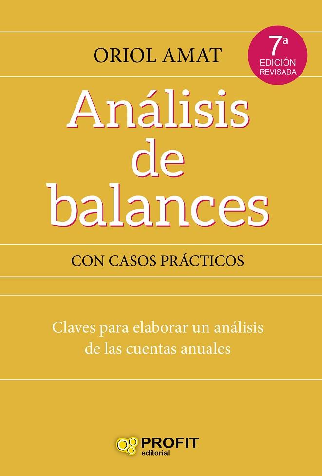 ANÁLISIS DE BALANCES | 9788417209575 | AMAT SALAS, ORIOL | Llibreria Online de Tremp