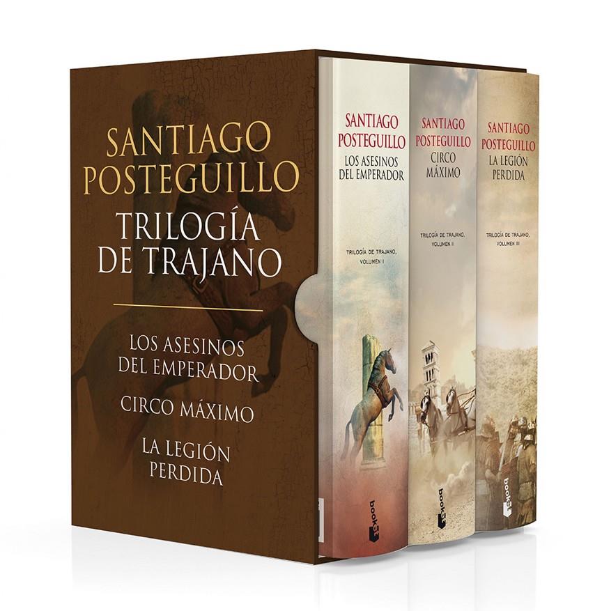 ESTUCHE TRILOGÍA DE TRAJANO | 9788408197423 | POSTEGUILLO, SANTIAGO | Llibreria Online de Tremp