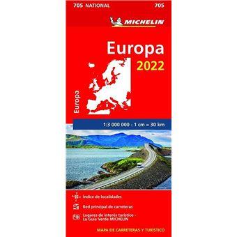MAPA NACIONAL EUROPA 705/2024 | 9782067262720 | Llibreria Online de Tremp