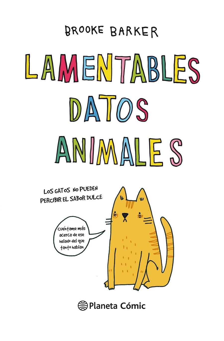 LAMENTABLES DATOS ANIMALES | 9788491740193 | BARKER, BROOKE | Llibreria Online de Tremp