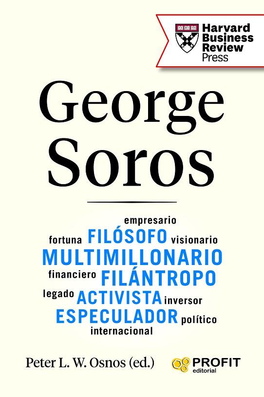 GEORGE SOROS | 9788419841452 | OSNOS, PETER L. W. | Llibreria Online de Tremp