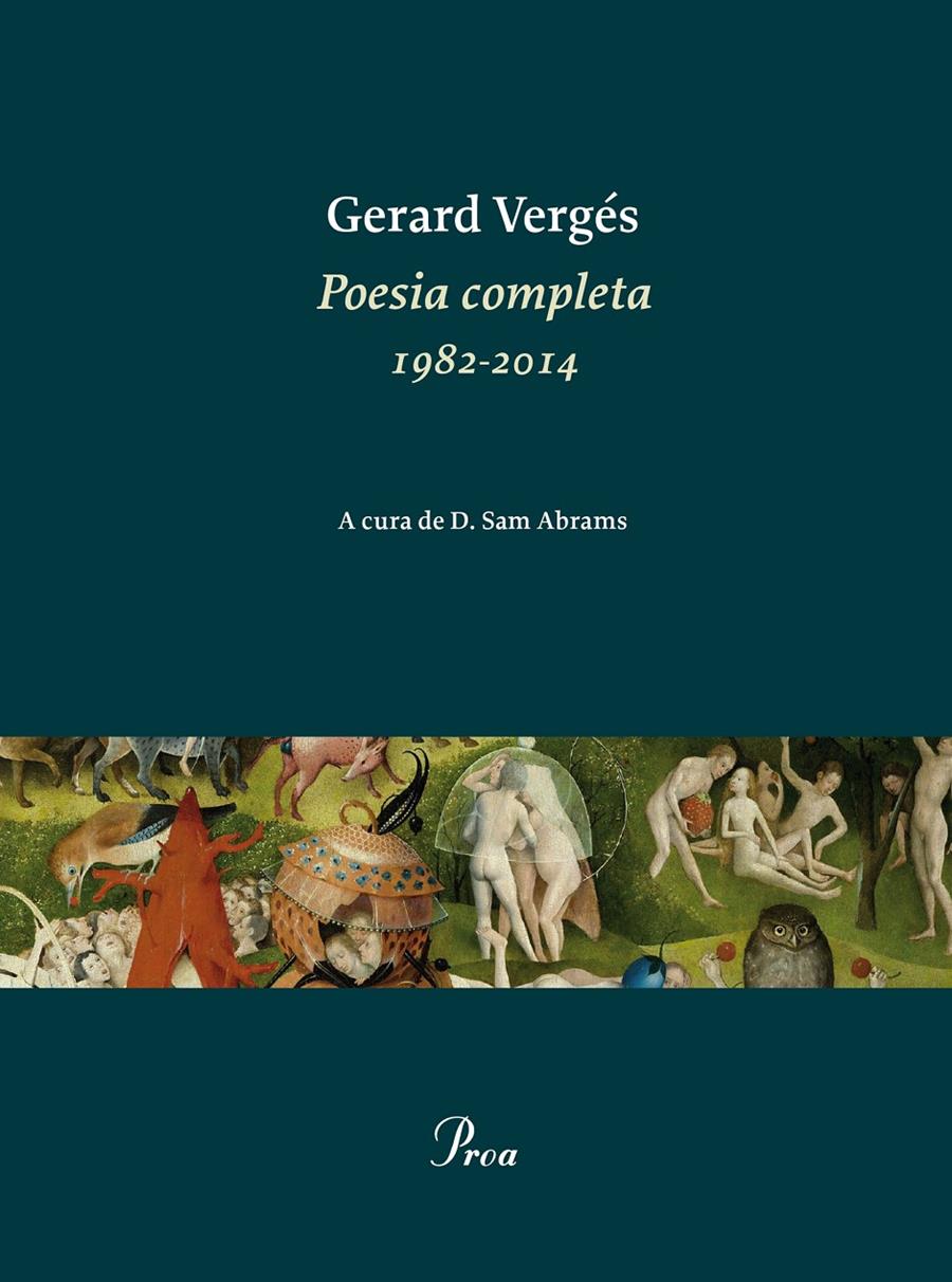 POESIA COMPLETA 1982-2014 | 9788475885926 | GERARD VERGES PRÍNCEP