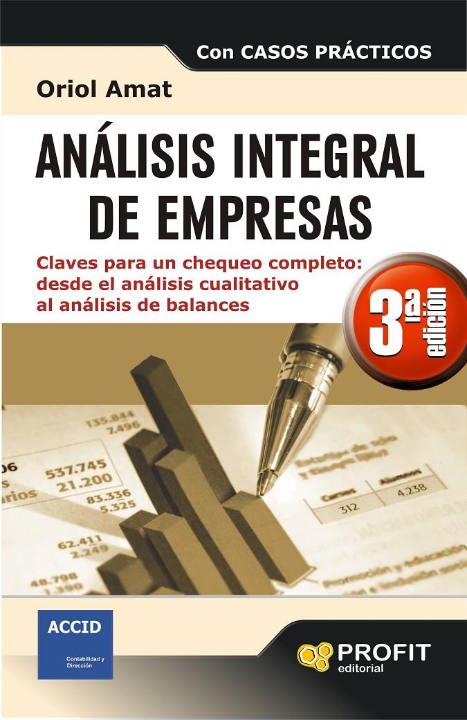 ANALISIS INTEGRAL DE EMPRESAS 3ª EDICIÓN | 9788415735564 | AMAT SALAS, ORIOL