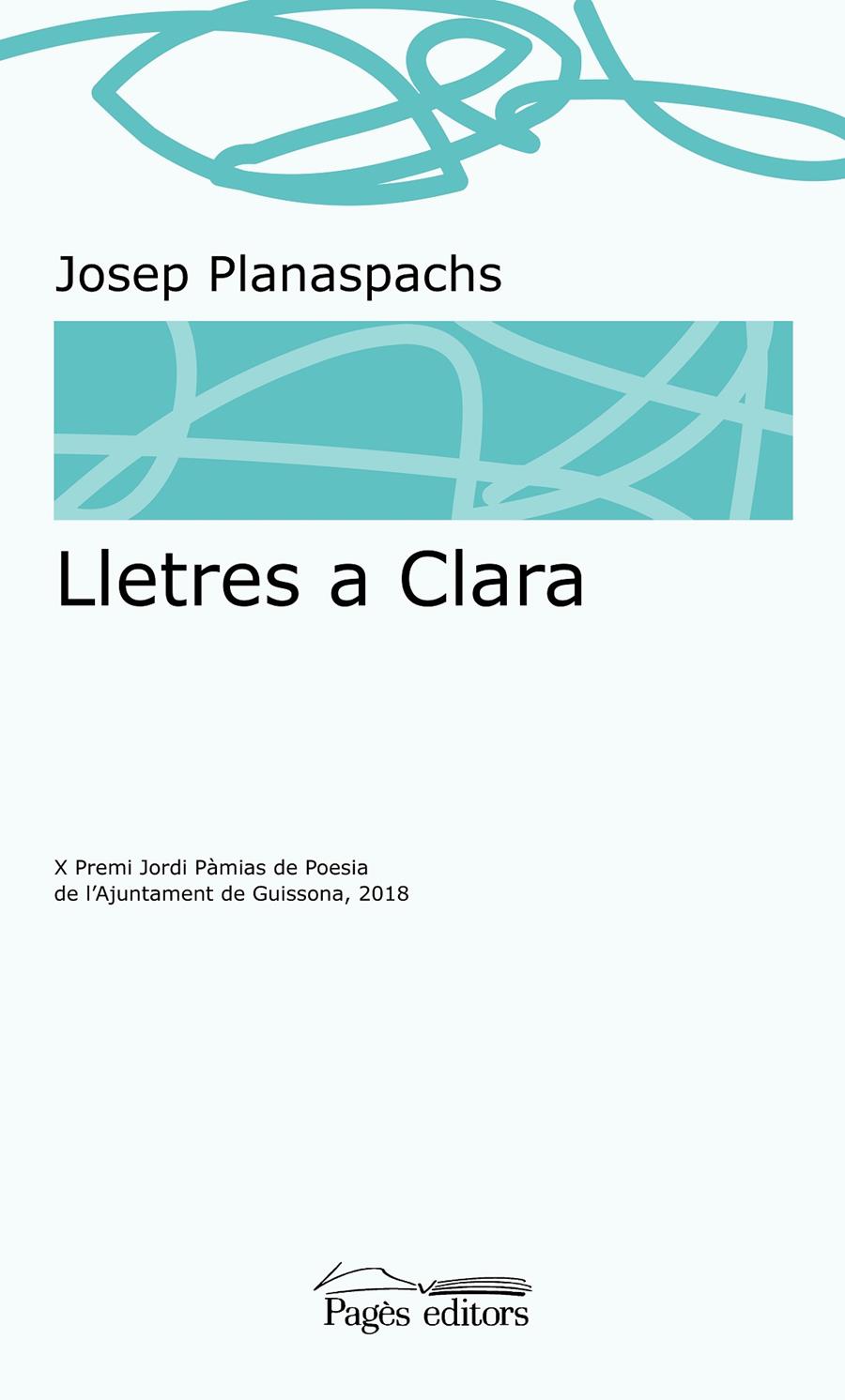 LLETRES A CLARA | 9788413031057 | PLANA ASPACHS, JOSEP | Llibreria Online de Tremp