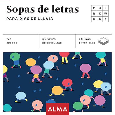 SOPA DE LETRAS PARA DÍAS DE LLUVIA (CUADRADOS DE DIVERSIÓN) | 9788415618966 | ANDERS PRODUCCIONES