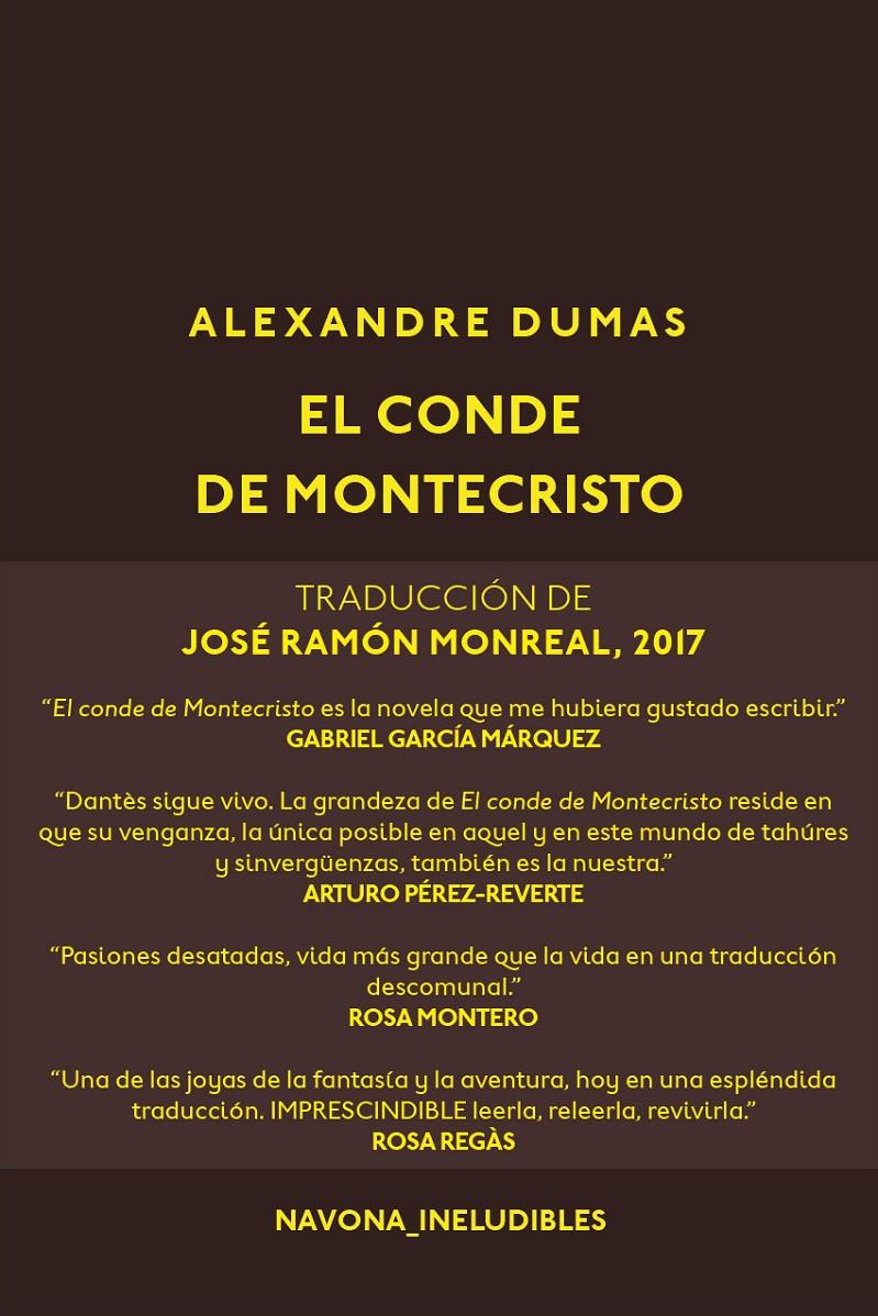 EL CONDE DE MONTECRISTO | 9788417181086 | DUMAS, ALEXANDRE | Llibreria Online de Tremp