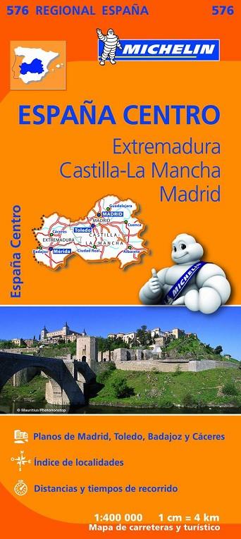 MAPA REGIONAL EXTREMADURA, CASTILLA LA MANCHA, MADRID | 9782067184350 | VARIOS AUTORES | Llibreria Online de Tremp